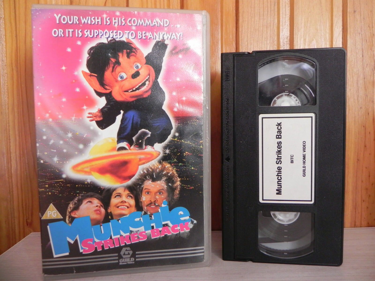 Munchie Strikes Back - Morning Stoner Movie - Sci-Fi Comedy - Sample Copy - VHS-