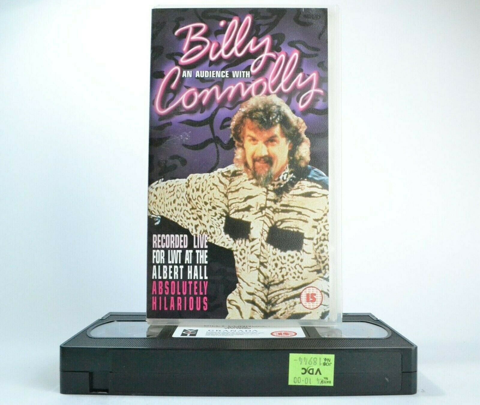 An Audience With Billy Connolly - Live At Albert Hall/London (1995) - Pal VHS-