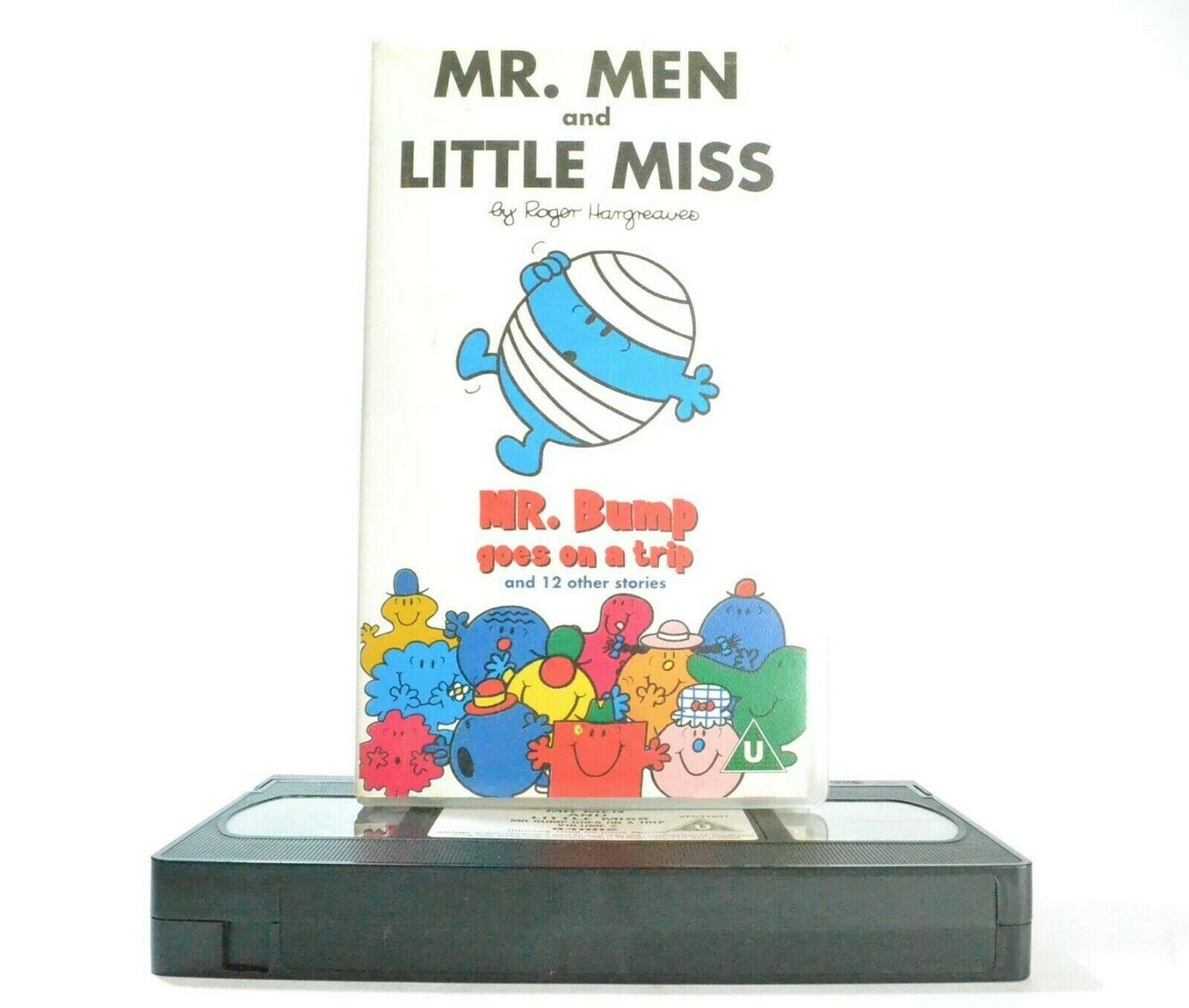 Mr.Men And Little Miss: Mr.Bump Goes On A Trip - Animated - Children's - Pal VHS-