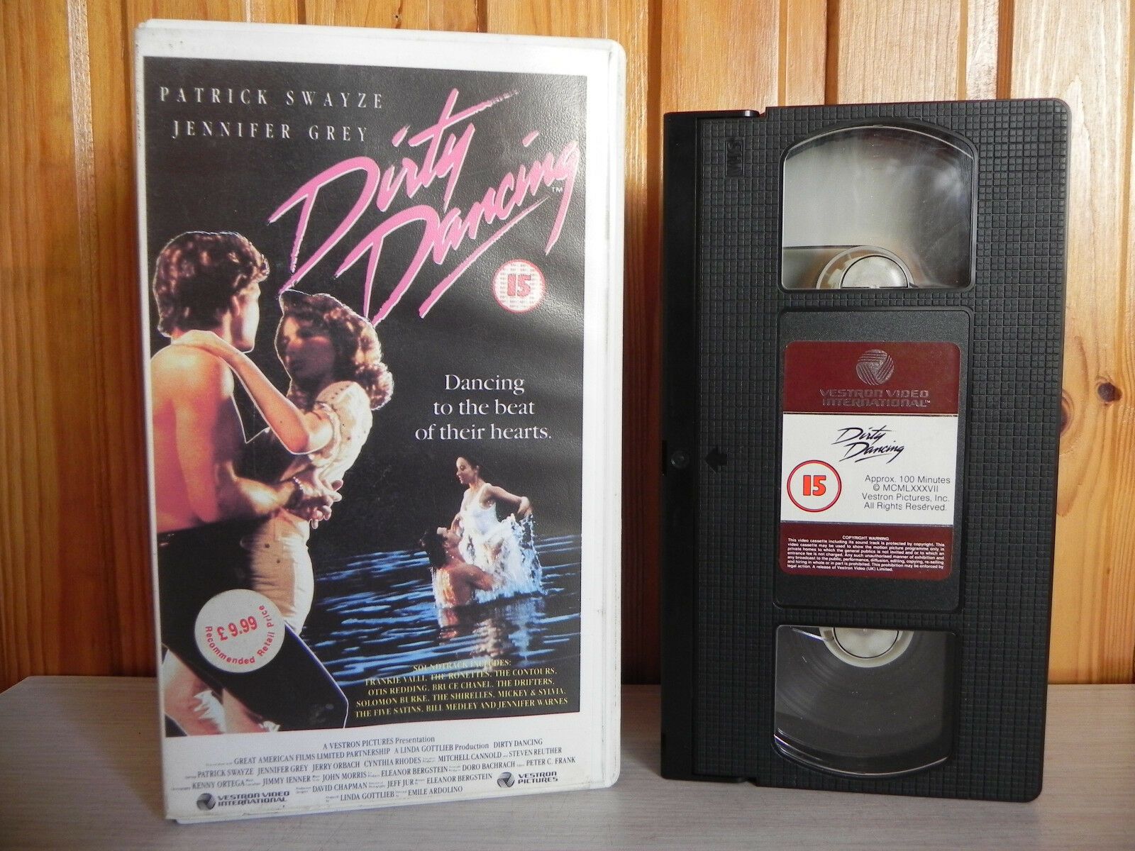Dirty Dancing - 1st Home Video Release - Vestron Video - 1987 - Swayze - Pal VHS-