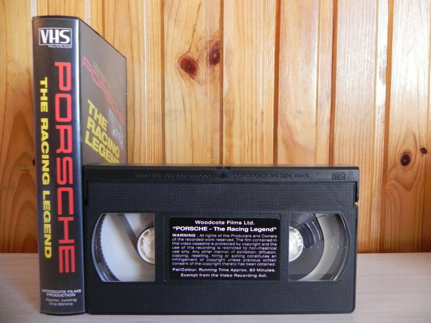 Porsche - The Racing Legends - History Of Porsche Motorsport - Pal VHS-