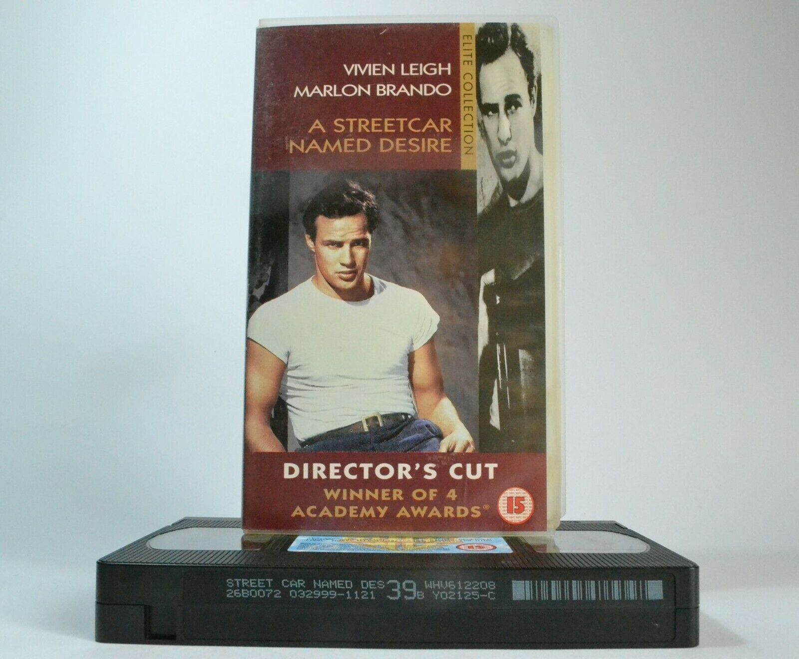 A Streetcar Named Desire (1951) - Drama - Marlon Brando / Vivien Leigh - Pal VHS-