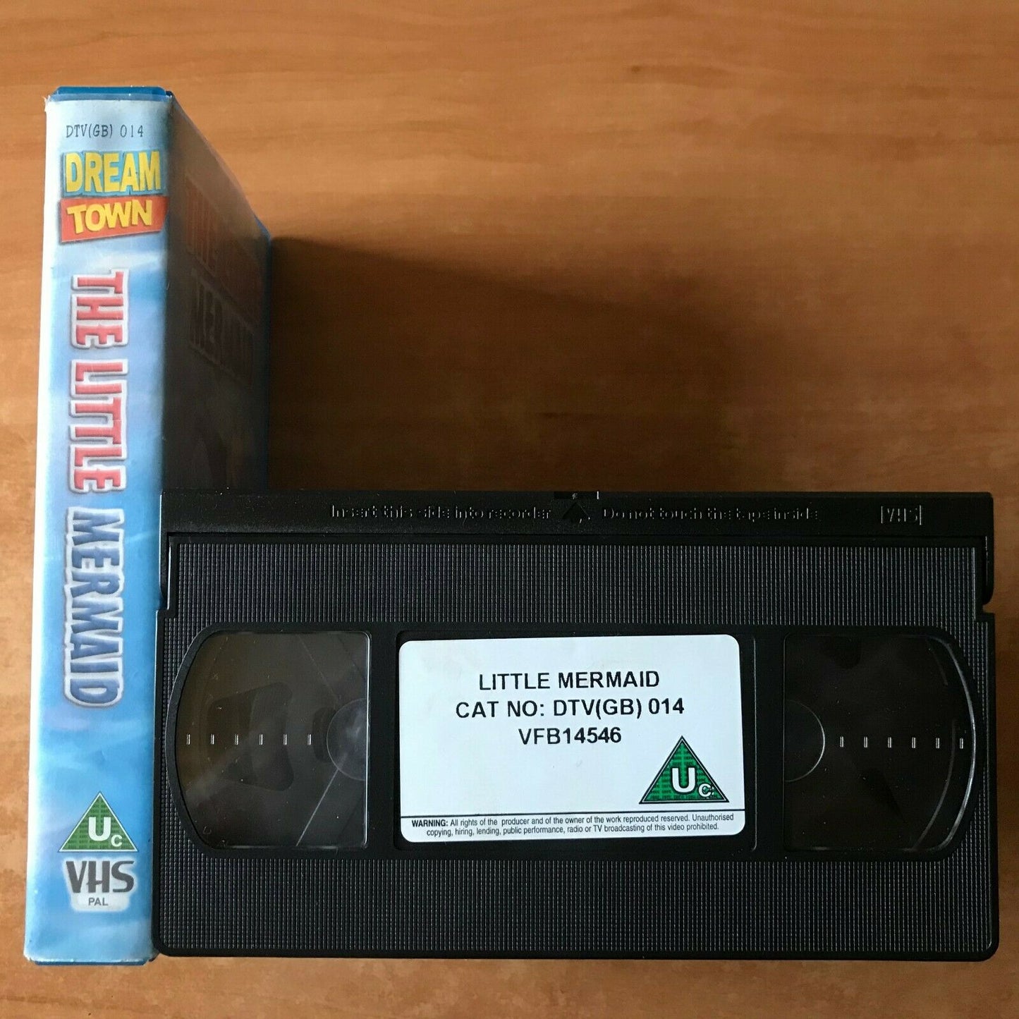The Little Mermaid; [Dream Town]: Hans Christian Andersen - Children's - Pal VHS-