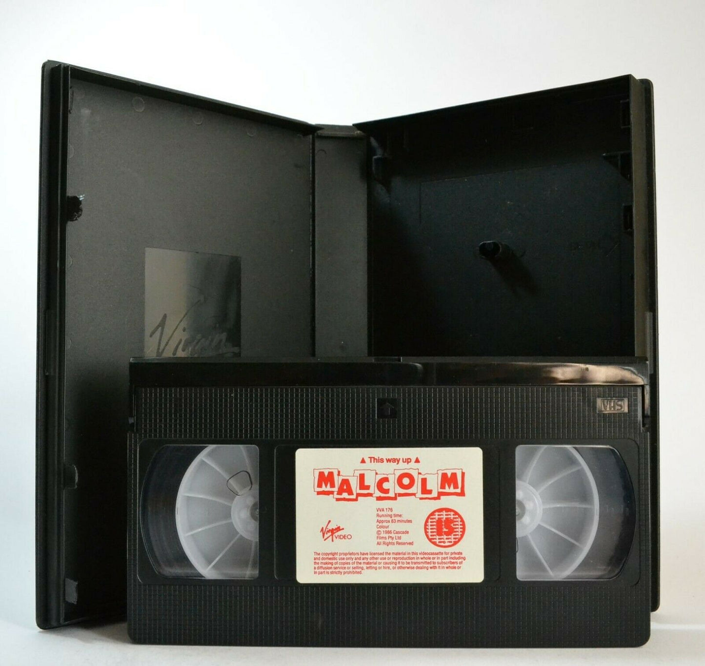 Malcolm: Comedy (1986) - Large Box - 8 AFI Awards Winner - C.Friels - Pal VHS-