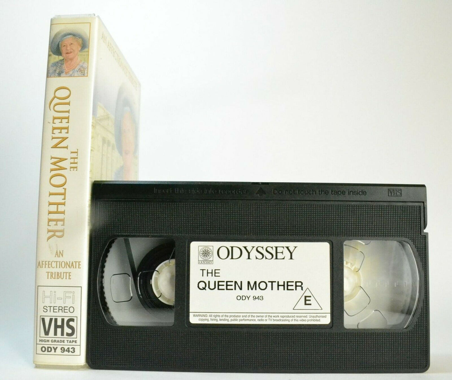 The Queen Mother [Affectionate Tribute] - Queen Elizabeth - Royal Family - VHS-