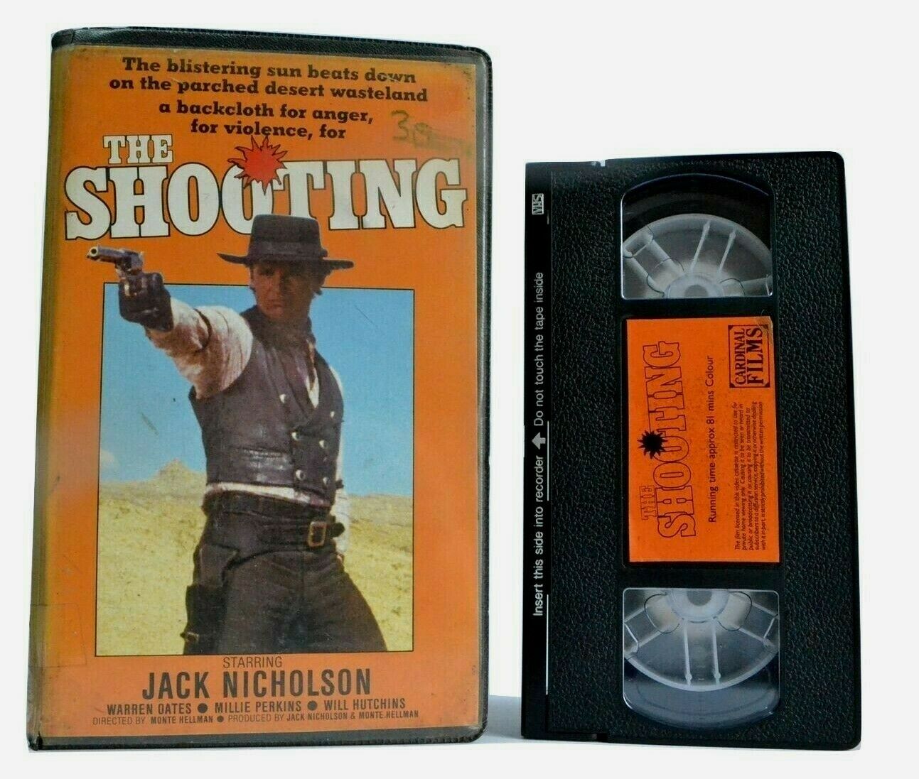 The Shooting (Cardinal Film): Western Action - Pre-Cert - Jack Nicholson - VHS-