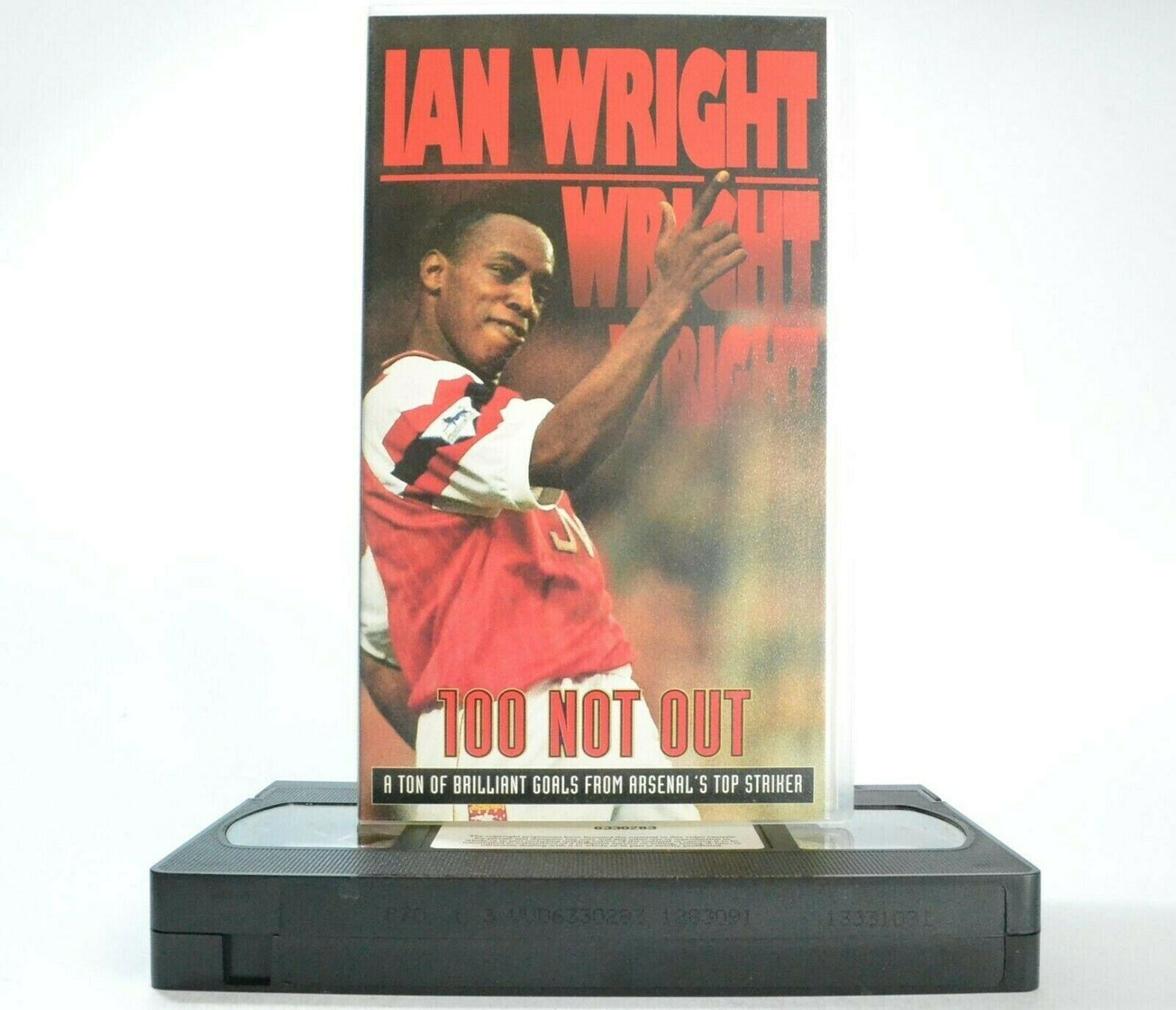 Ian Wright: 100 Not Out - Arsenal F.C. - Highbury Legend - Top Striker - Pal VHS-