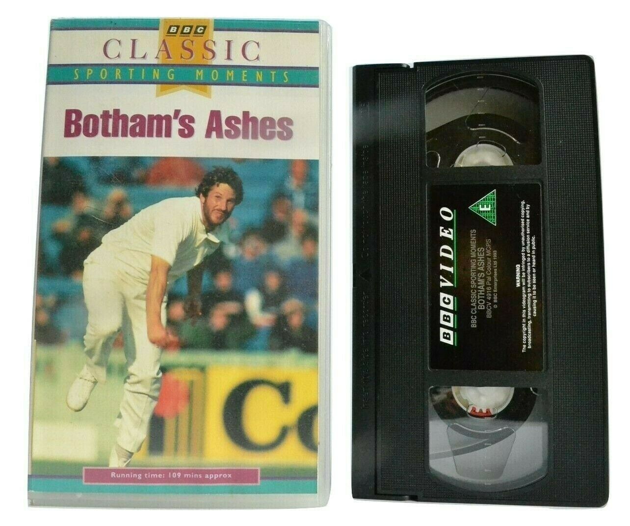 Classic Sporting Moments: Botham's Ashes - BBC Documentary - Cricket - Pal VHS-