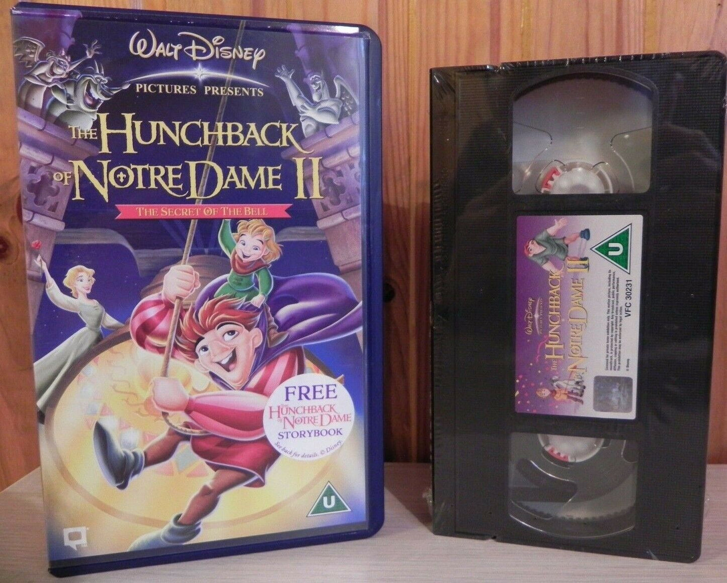 The Hunchback Of Notredame 2 - (1996) Walt Disney - New Sealed - V.Hugo - VHS-