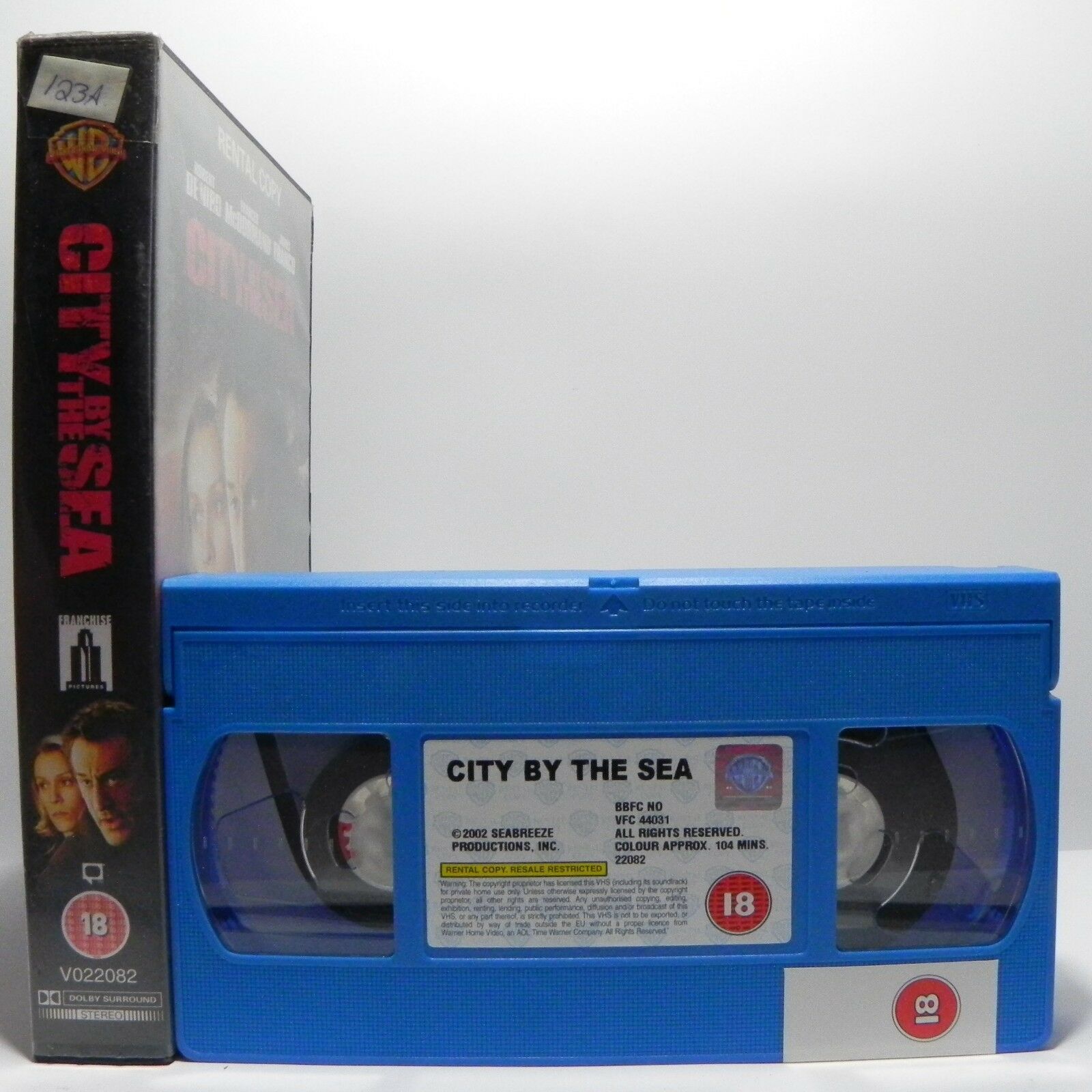 City By The Sea: Thriller (2001) - Large Box - R.De Niro/F.McDormand - Pal VHS-