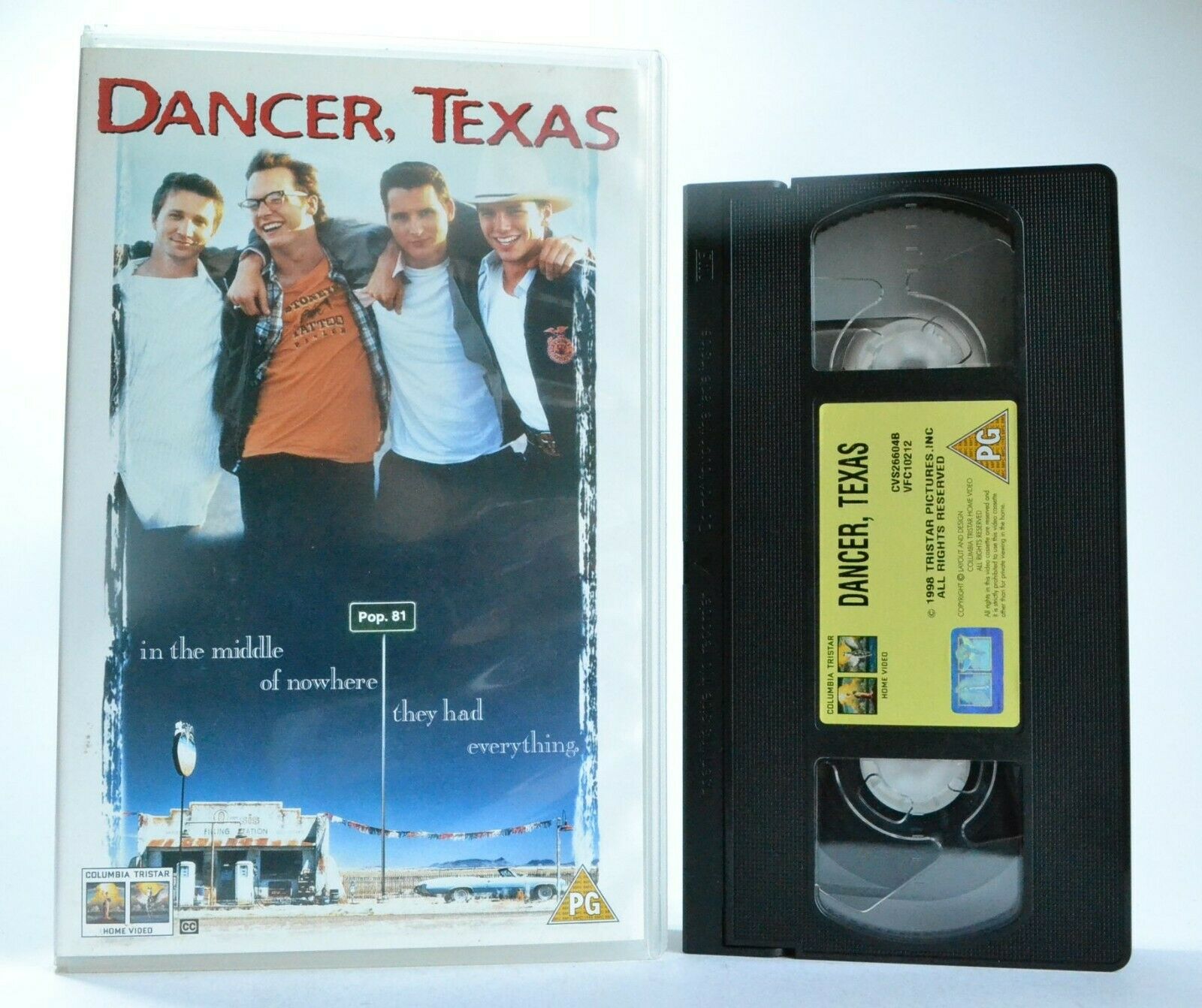 Dancer, Texas (1998): Drama Comedy - Large Box - Ex-Rental - Breckin Meyer - VHS-