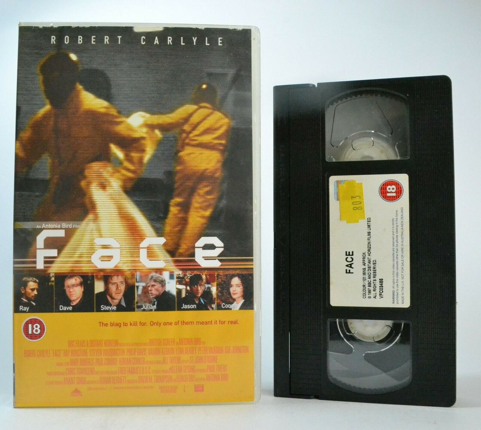 Face: British Thriller (1997) - Large Box - Ray Winstone/Damon Albarn - Pal VHS-