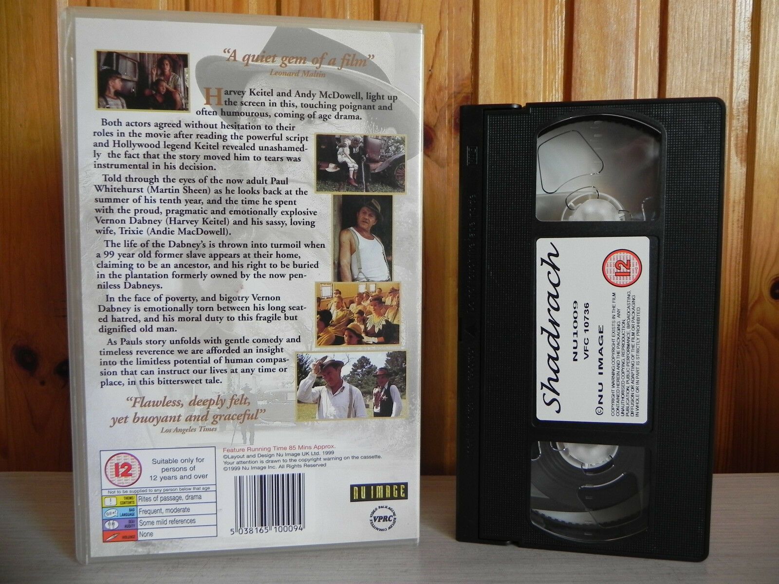 Shadrach, Nu Image, Coming Of Age Drama, A Quiet Gem Of A Film, Pal VHS ...