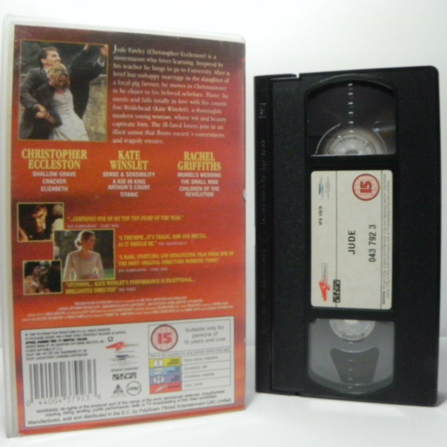 Jude: T.Hardy Classic Novel - (1996) Drama - C.Eccleston/K.Winslet - Pal VHS-