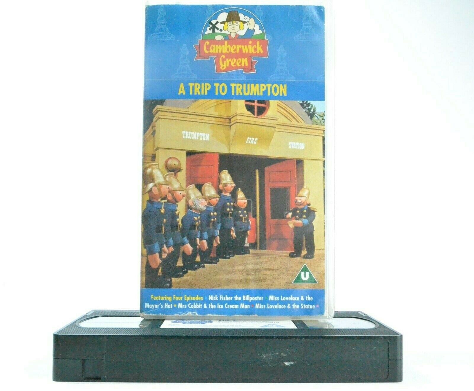 Camberwick Green: A Trip To Trumpton - 4 Episodes - Animated - Children's - VHS-