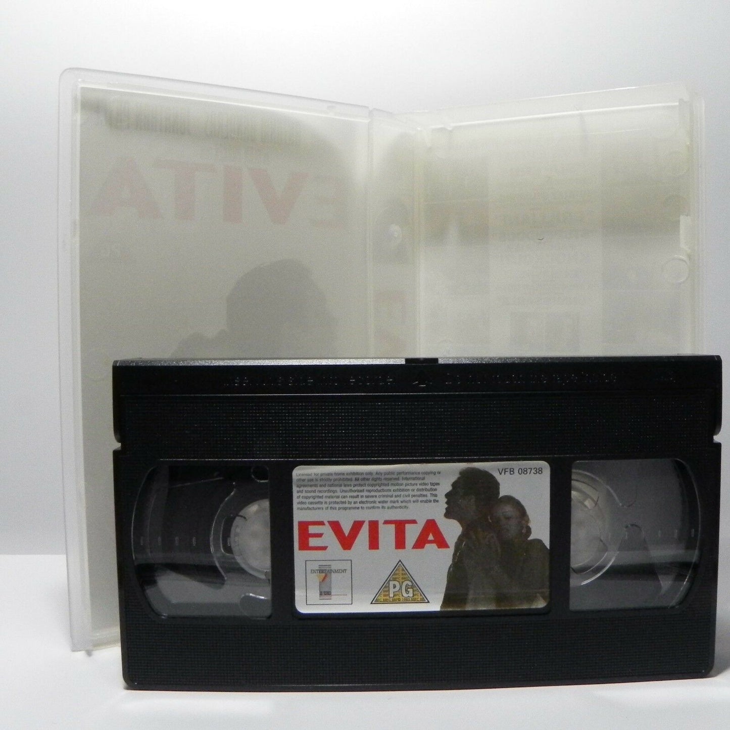 Evita: A.Parker Film - Based On True Story - Madonna/A.Banderas/J.Pryce - VHS-