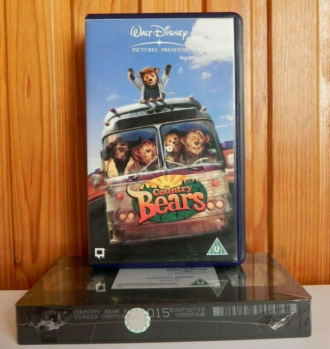 The Country Bears: Brand New Sealed - Walt Disney - Children's - Pal VHS-