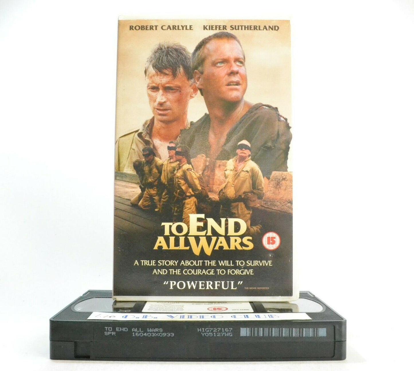 To End All Wars: War Drama (2001) - Large Box - R.Carlyle/K.Sutherland - Pal VHS-