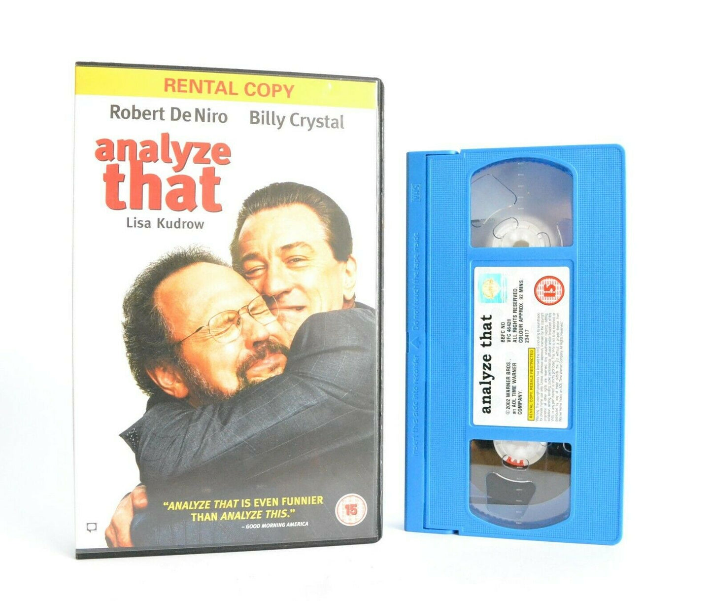 Analyze That: Crime Comedy - Large Box - Ex-Rental - R.DeNiro/B.Crystal - VHS-