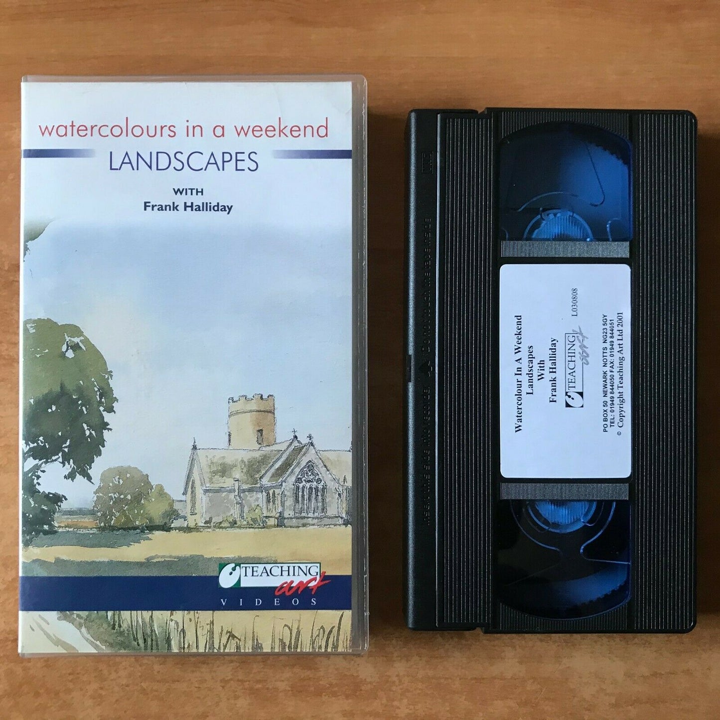 Watercolours In A Weekend: Landscapes; [Frank Halliday] Art Teaching - Pal VHS-