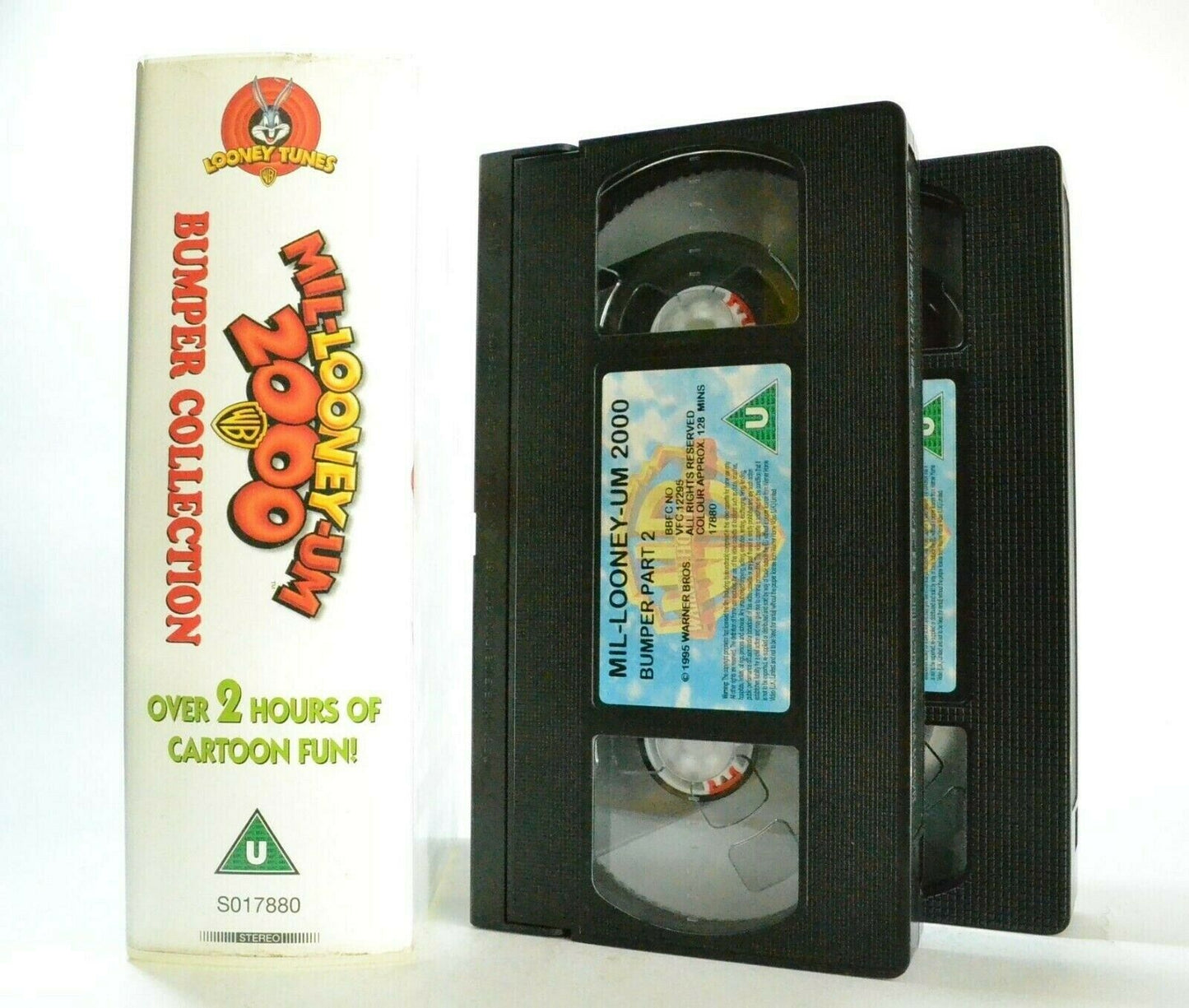 Mil-Looney-Um 2000: Bumper Collection - Looney Tunes - Animated - Kids - Pal VHS-