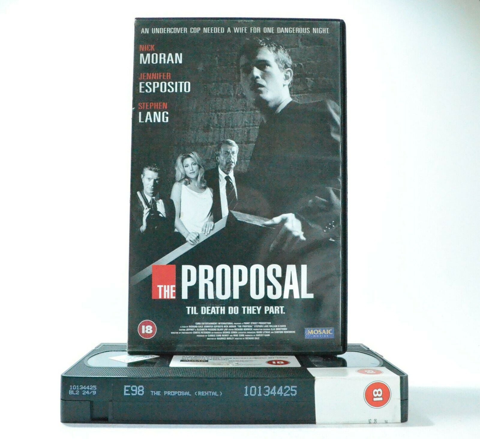 The Proposal: Complex Dangerous Triangle - Crime Thriller (2001) Large Box - VHS-