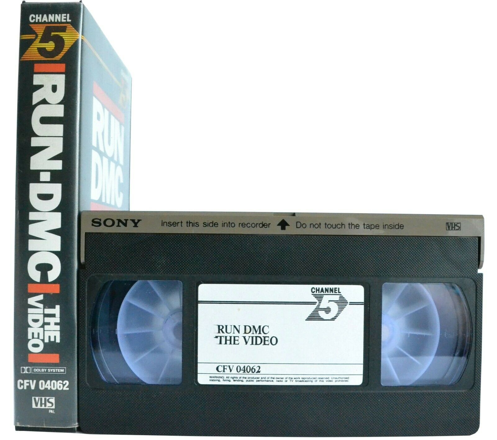 Run DMC: The Video ["Walk This Way" / "It's Tricky"] East Coast Hip-Hop - VHS-