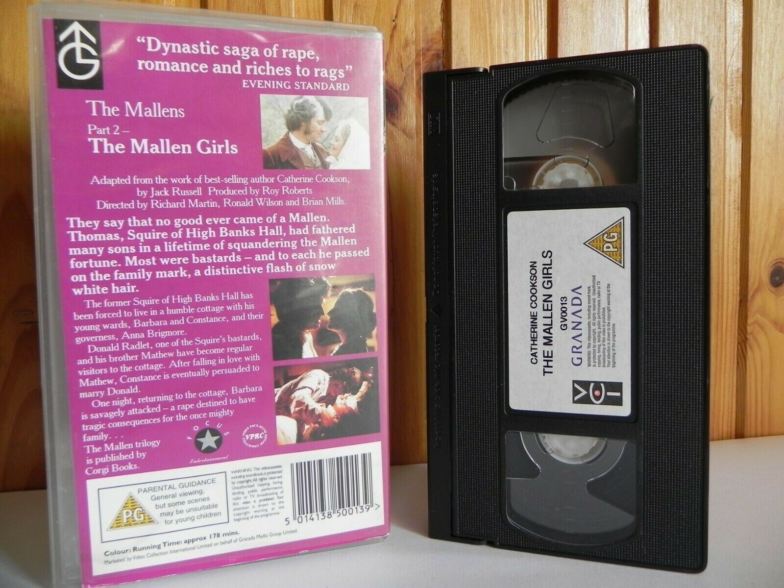 The Mallen Girls - The Cookson Collection - Dynastic Saga - Romance - Pal VHS-