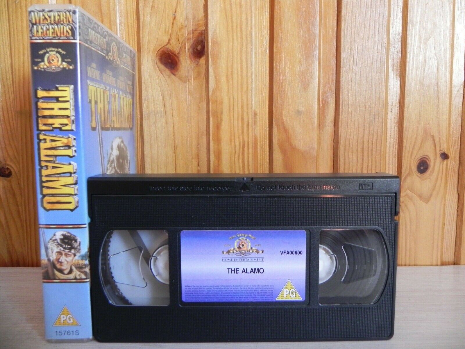 The Alamo - Metro Goldwyn - Western Legends - John Wayne - Richard Widmark - VHS-