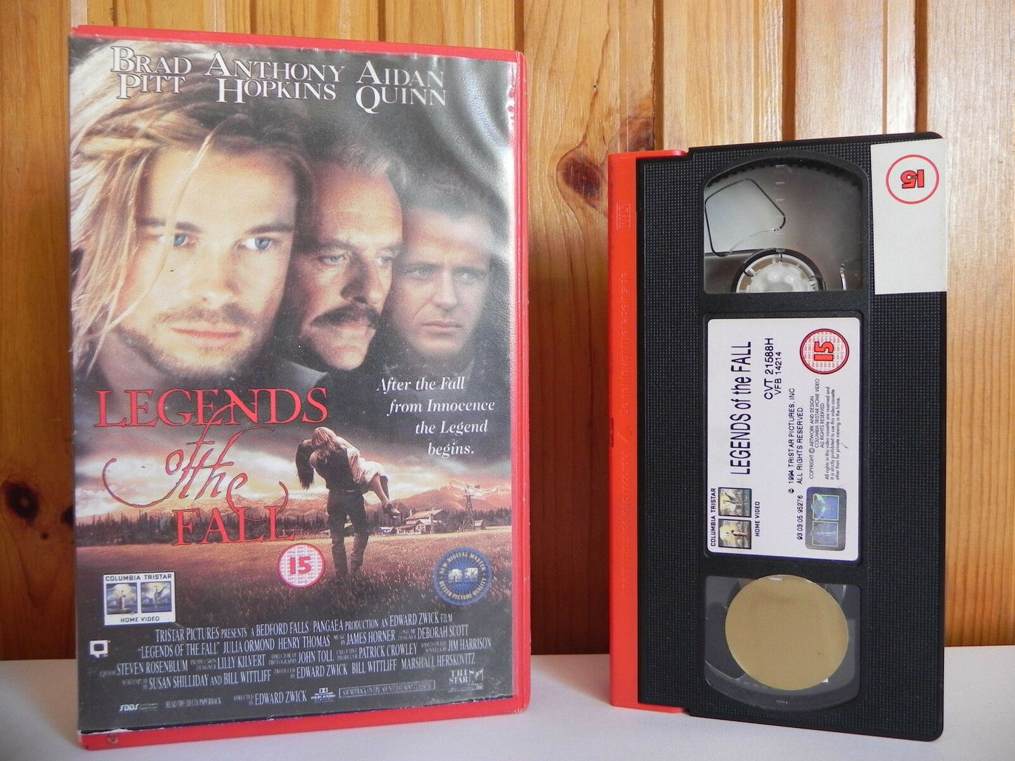 Legends Of The Fall - Large Box - Columbia - Drama - Anthony Hopkins - Pal VHS-