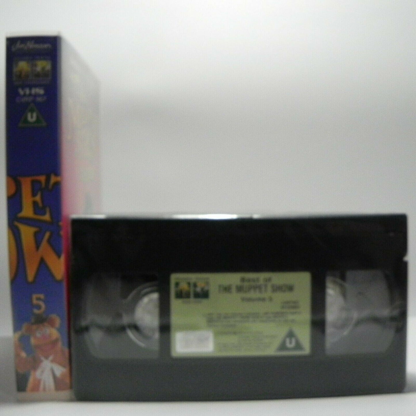 Muppet Show - Vol.5 - Best Of - Singers - Alice Cooper - Elton John - Pal VHS-