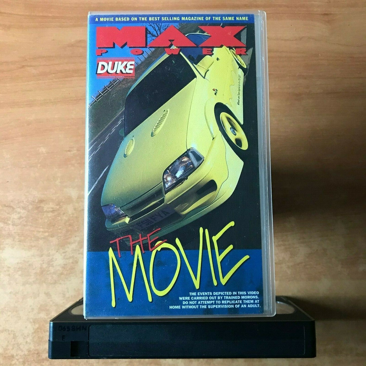 MAX Power: The Movie - Cars - Supercars - Nissan 300ZX - Dodge Viper - Pal VHS-