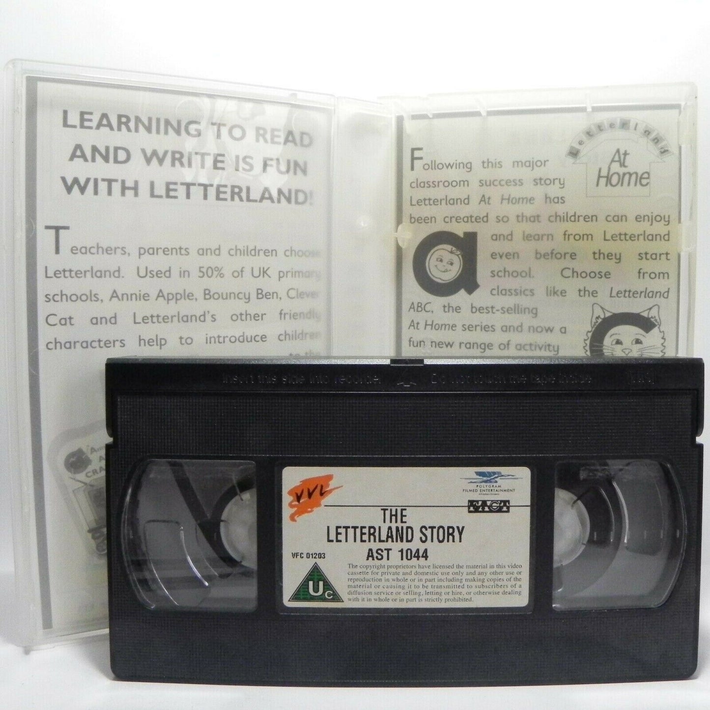 The Letterland Story - Animated Story - Educational - Children's - Pal VHS-