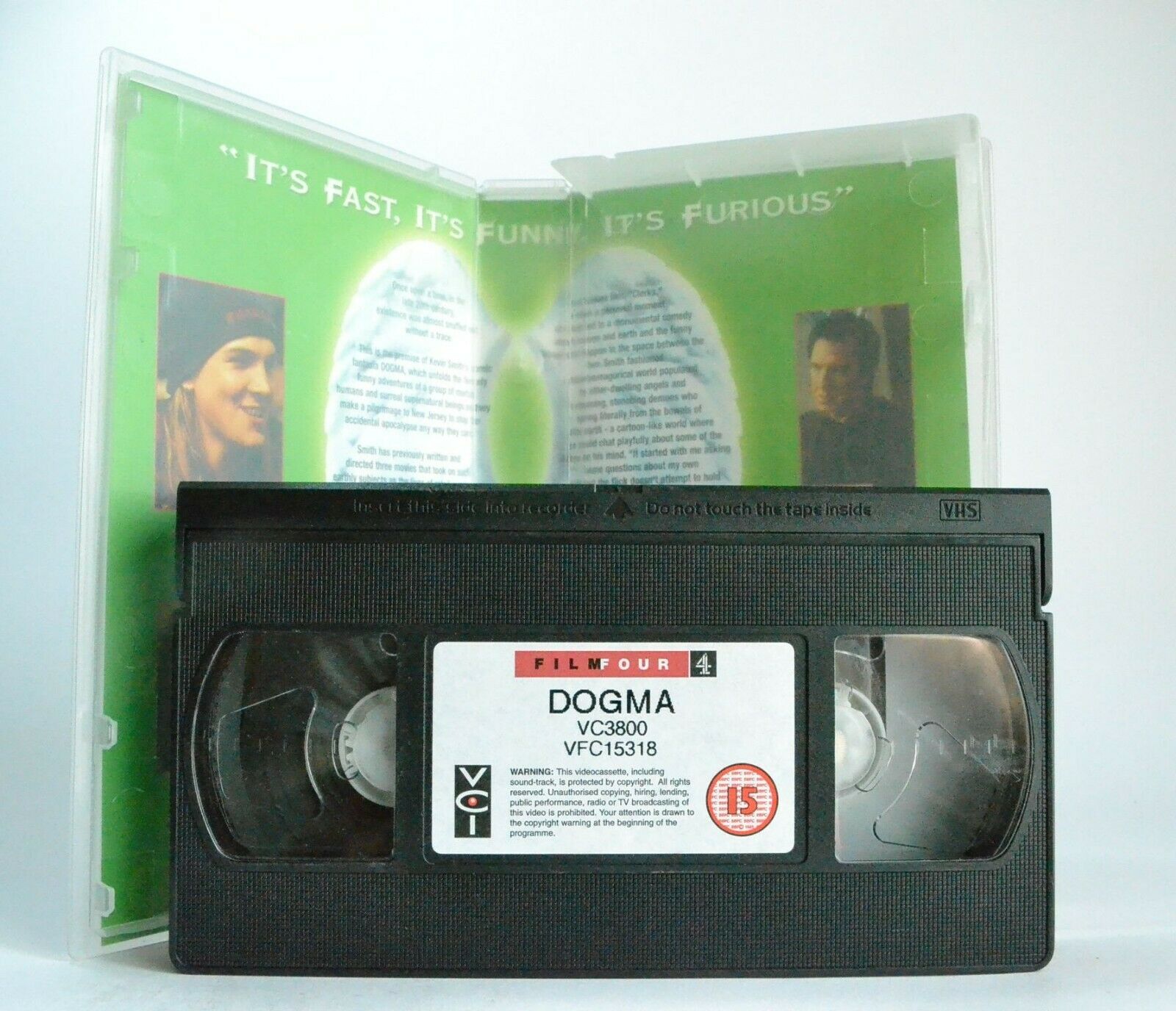 Dogma: Kevin Smith 4th Movie (1999) - Comedy - Ben Affleck/Matt Damon - Pal VHS-
