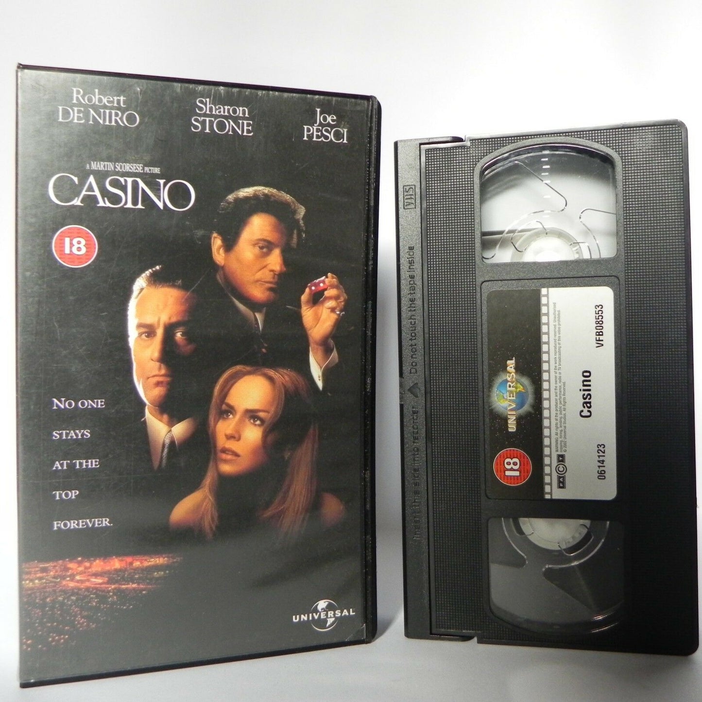 Casino (1995); [Martin Scorsese] Drama - Robert De Niro / Joe Pesci - Pal VHS-