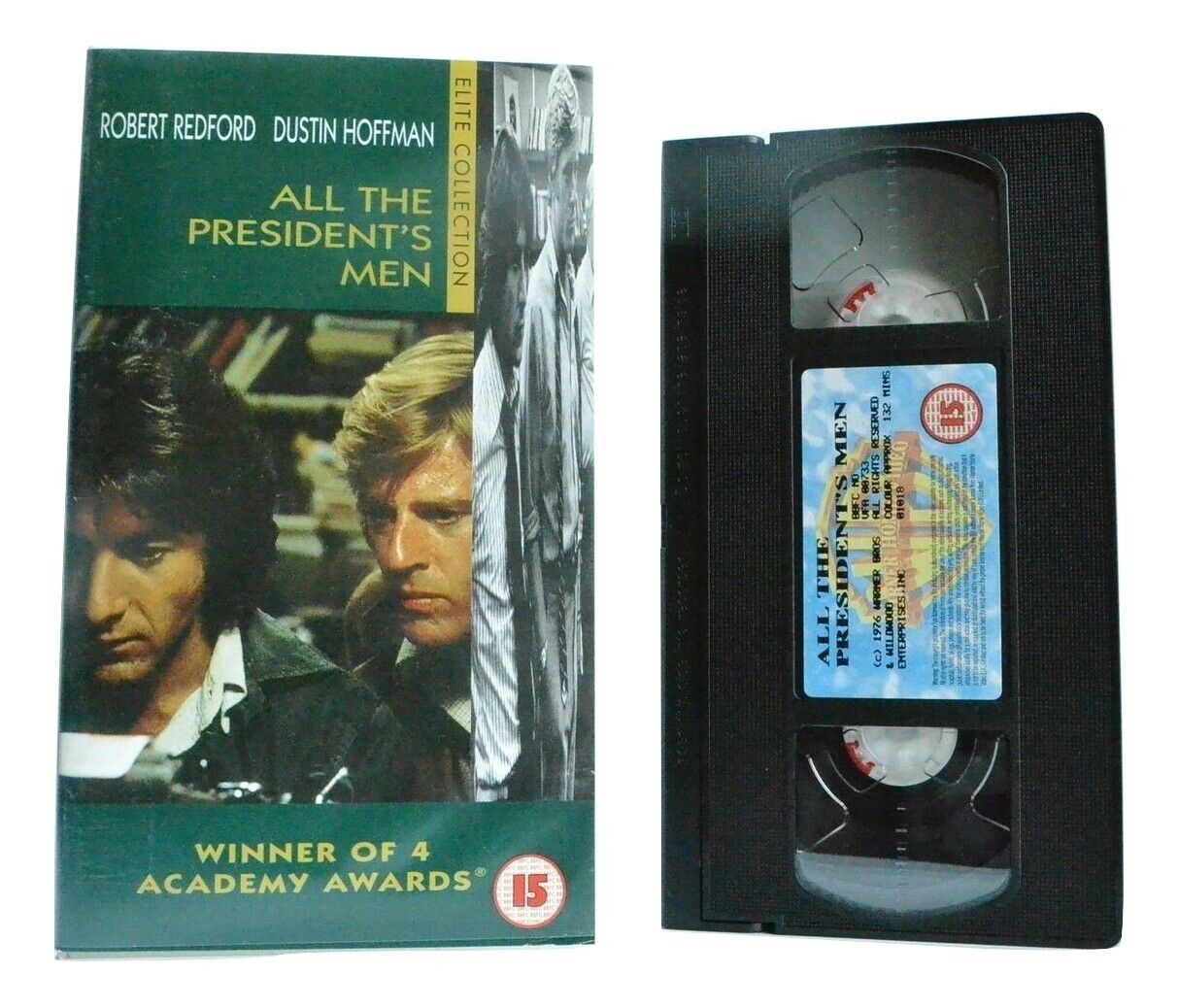 All The President's Men: Political Thriller (1976) - Watergate Scandal - Pal VHS-