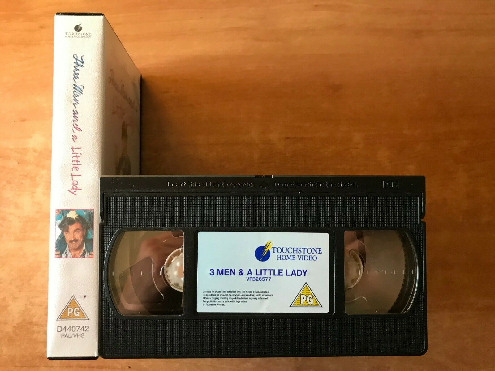 Three Men And A Little Lady (1990): Parental Action - Comedy - Tom Selleck - VHS-