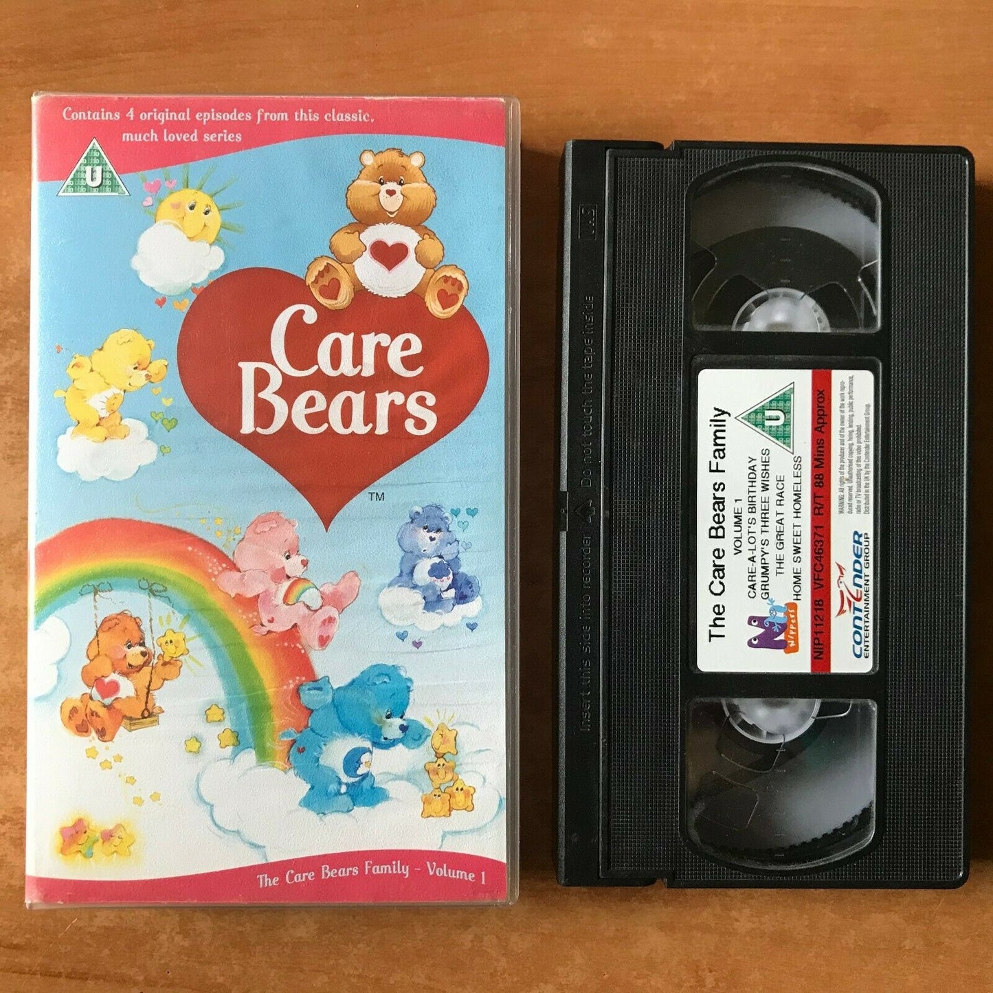 Care Bears (Vol. 1): "The Great Race" [Time: 88mins] Animated - Kids - Pal VHS-