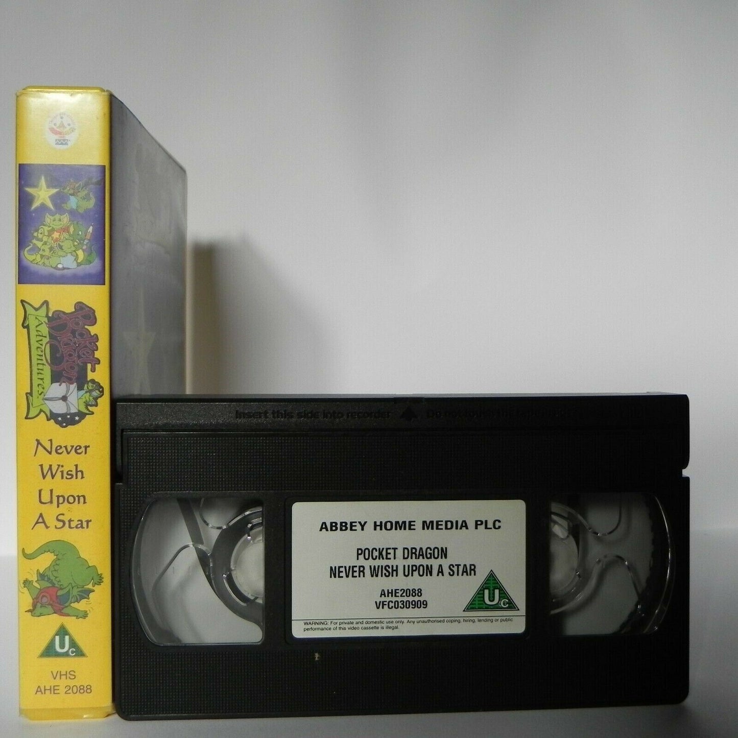 Pocket Dragon Adventures: Never Wish Upon A Star - Animated - Children's - VHS-