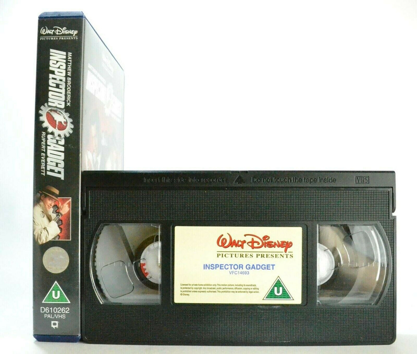 Inspector Gadget - Disney (1999) - Adventure Comedy - M.Broderick - Kids - VHS-