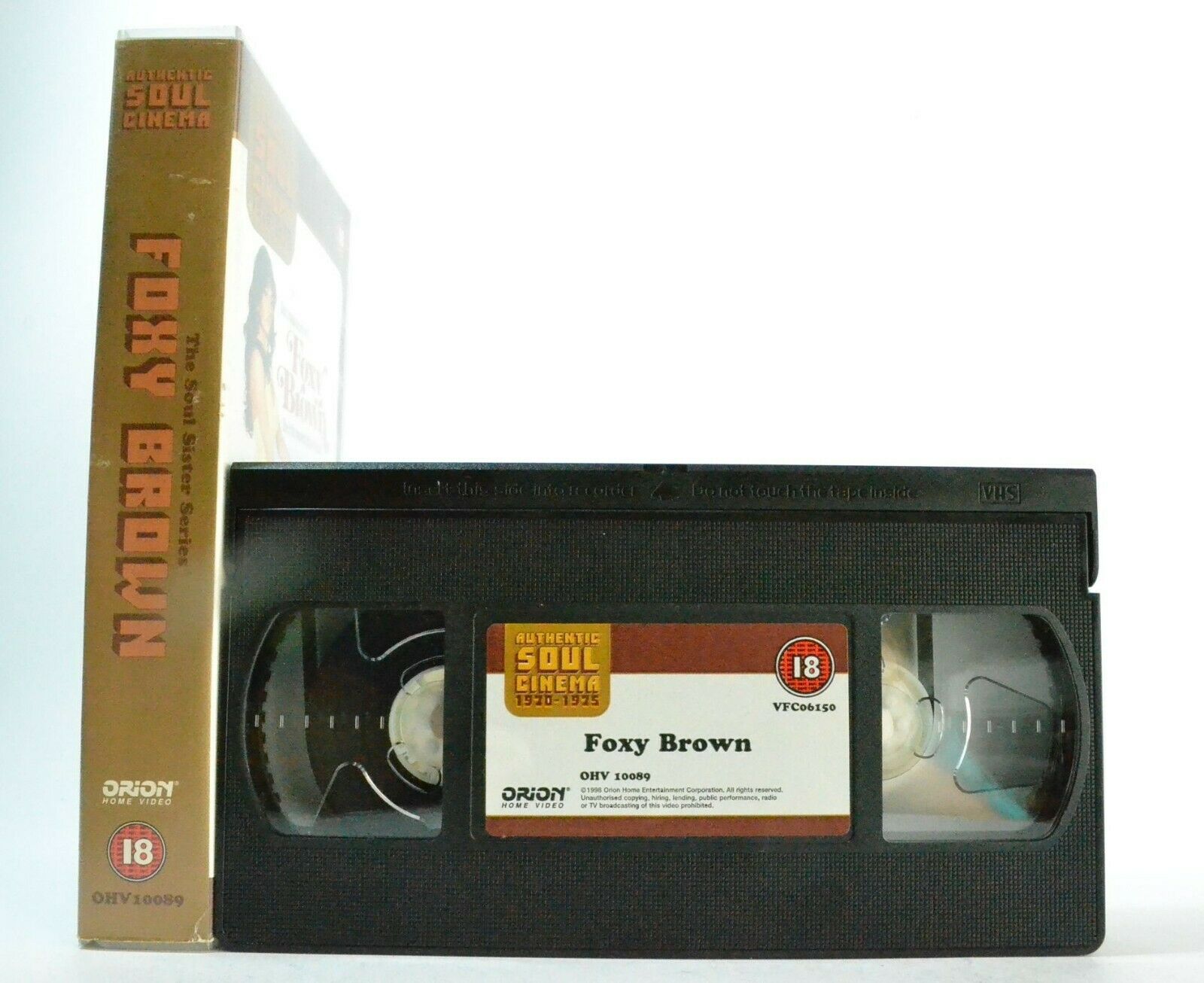 Foxy Brown: Action Thriller [Cult B Movie] -<Soul Cinema>- Pam Grier - Pal VHS-