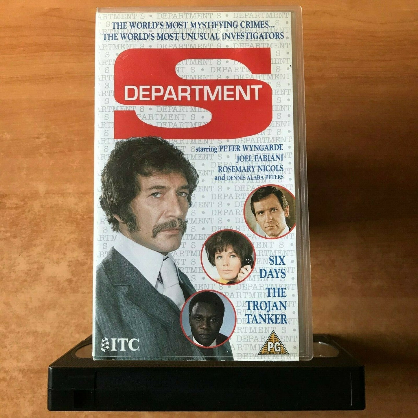 Department S: Six Days [ITC Series]: Sci-Fi/Adventure - Peter Wyngarde - Pal VHS-