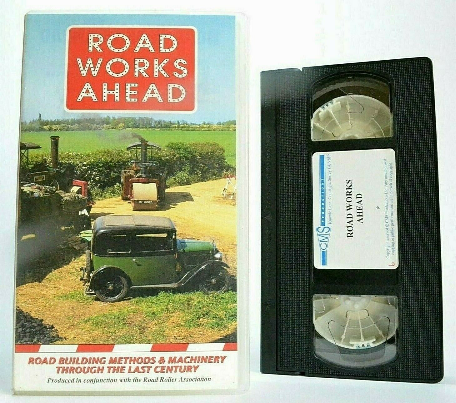 Road Work Ahead: Building Methods - Machinery - Modes Of Transport - Pal VHS-
