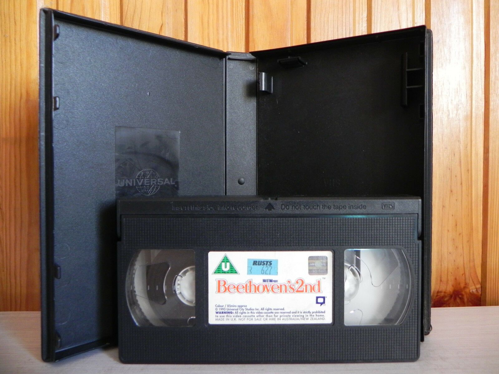 Beethoven's 2nd - Universal - Kids - Family Entertainment - Big Box - Pal VHS-