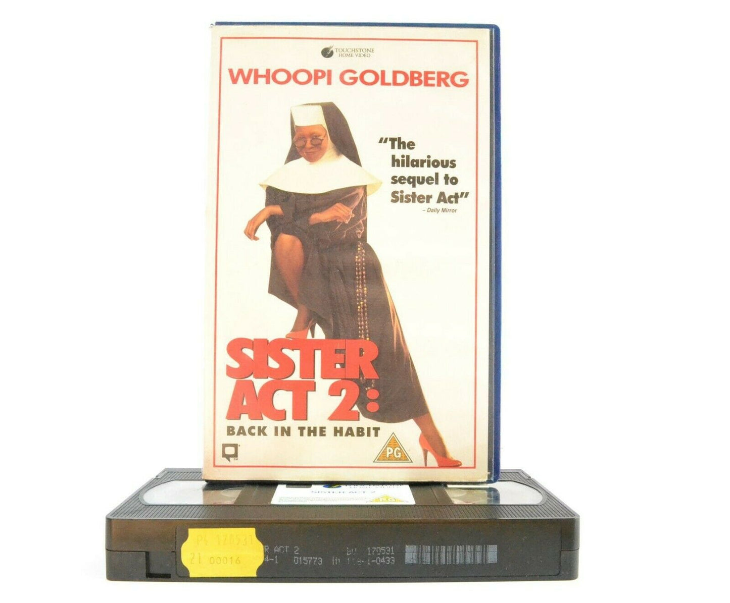 Sister Act 2: Back In The Habit - Large Box - Sister With Bad Habit - Pal VHS-