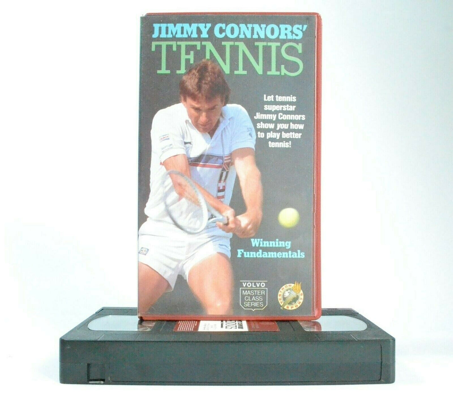 Tennis: By Jimmy Connors - Educational - Private Lessons - Sports - Pal VHS-