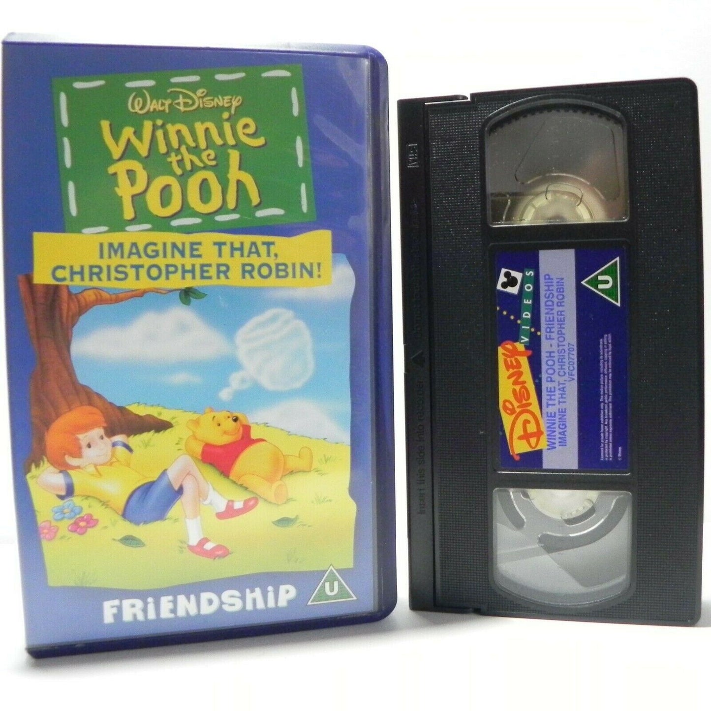 Winnie The Pooh: Frendship - Classic Animation - Heartwarming Tale - Kids - VHS-
