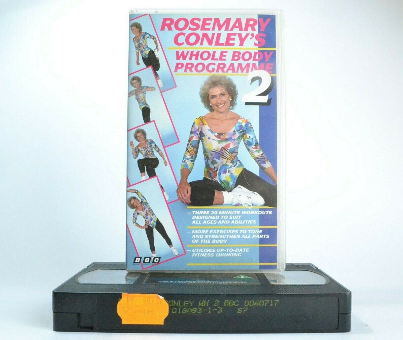Whole Body Programme 2: By Rosemary Conley - Fitness - Body Workout - Pal VHS-