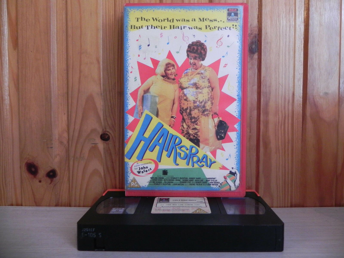 Hairspray - The Musical - RCA Big Box - 1988 Movie Release - Collectable Pal VHS-