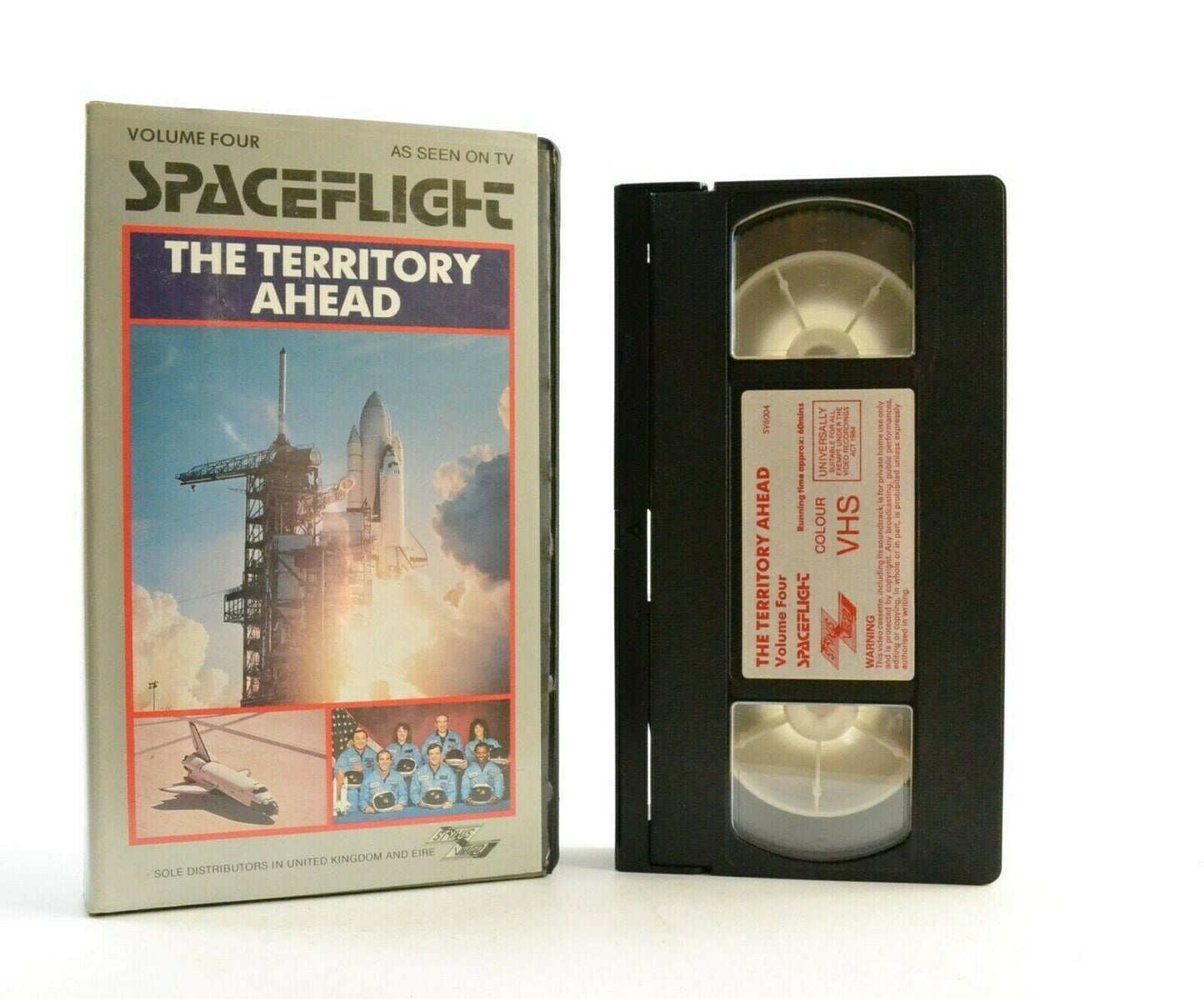 Spaceflight, Vol.Four: The Territory Ahead - Introduced By Martin Sheen - VHS-